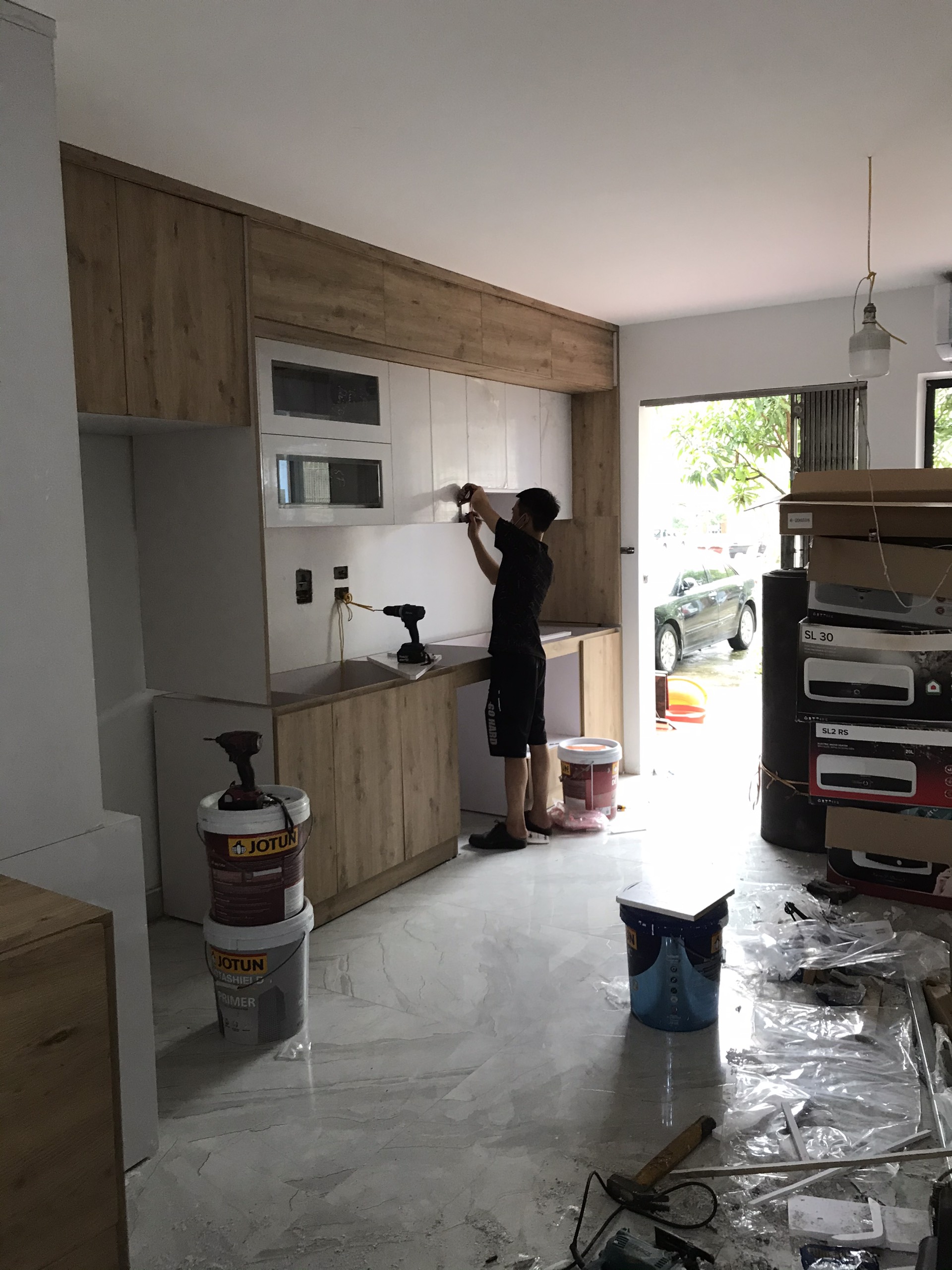 Thi Công Nội Thất Nhà Phố Móng Cái