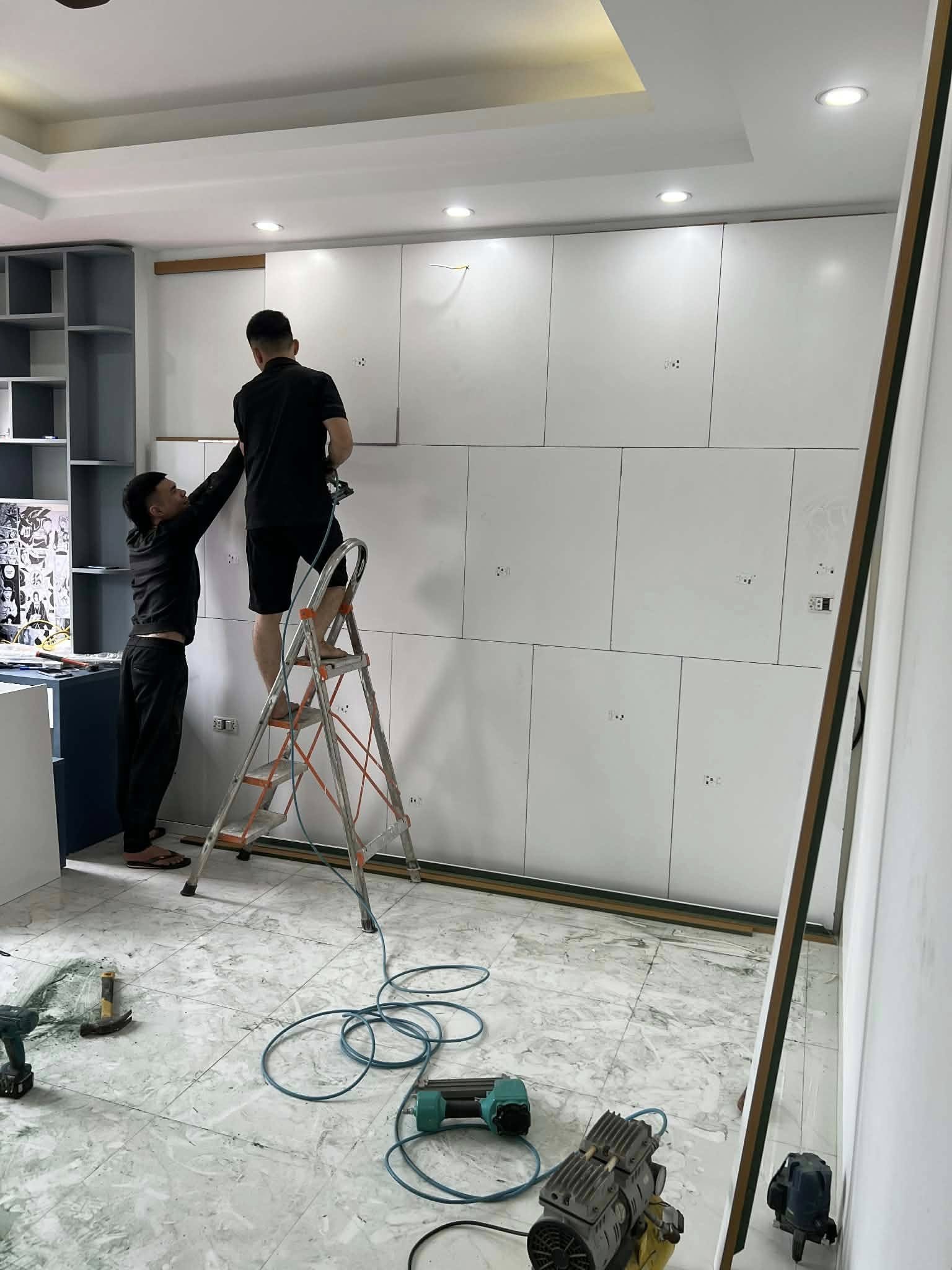 Cải tạo phòng bếp và ngủ Huy Du 5