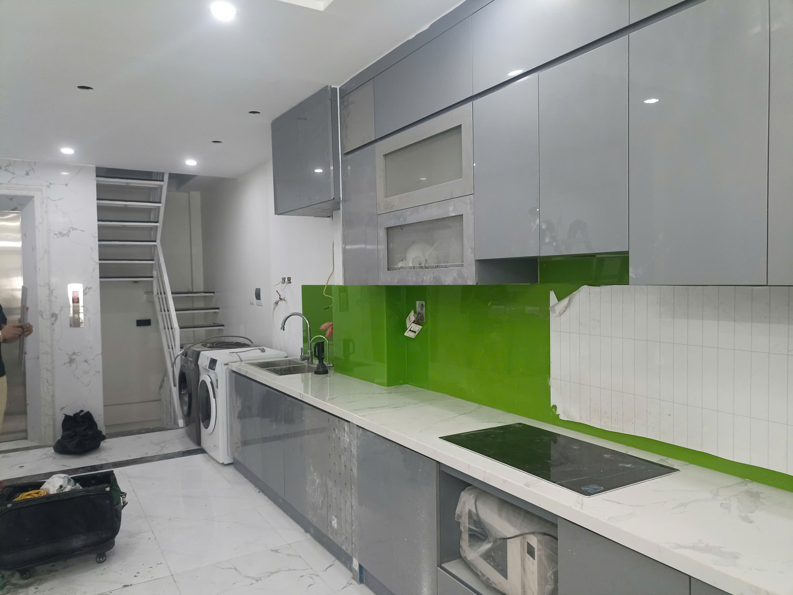 Cải Tạo Tủ Bếp Từ Dạng Chữ L Thành Tủ Bếp Chữ I 4