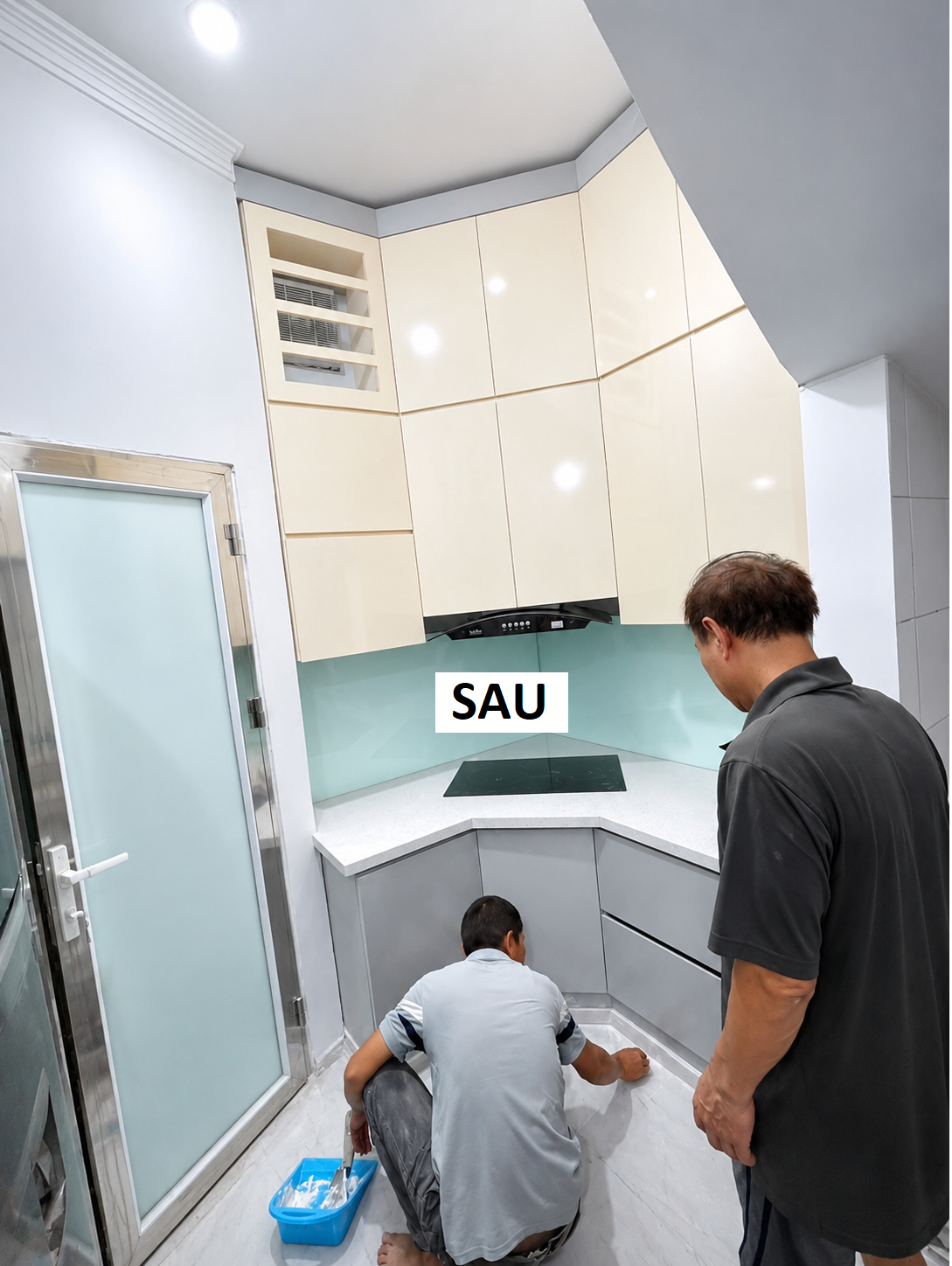 Cải tạo phòng bếp và ngủ Huy Du 3